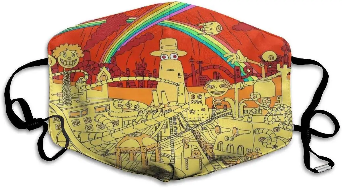 

Funny World Unisex Mask Indoor Outdoor Cycling Camping Travel Windproof Sun Anti Dust Mask Mouth with Adjustable Ear Loops