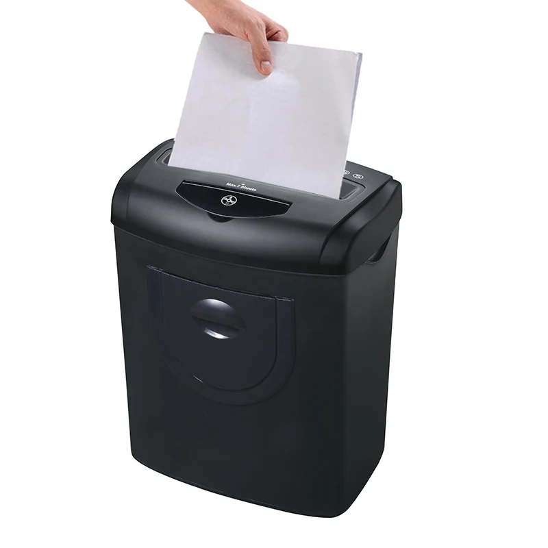5.5 Gallon Office Paper Shredder Home Electric Mute Paper/ CD 7-Sheet Cross-Cut Dual Cutting Entrance | Компьютеры и офис