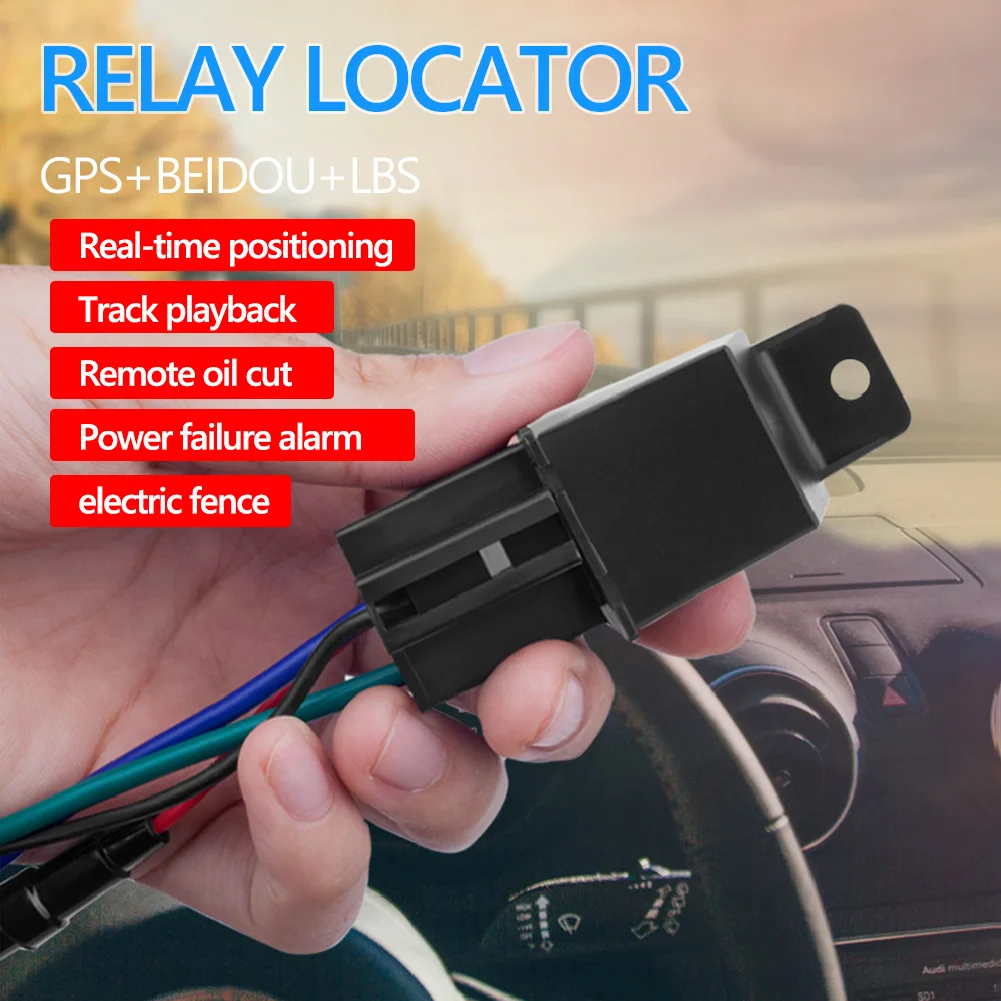 Mini GPS Tracker Car Motorcycle Anti Theft GSM Tracking Device Shock Overspeed Alert App Control Cut Off Fuel Vehicle Locato | Автомобили