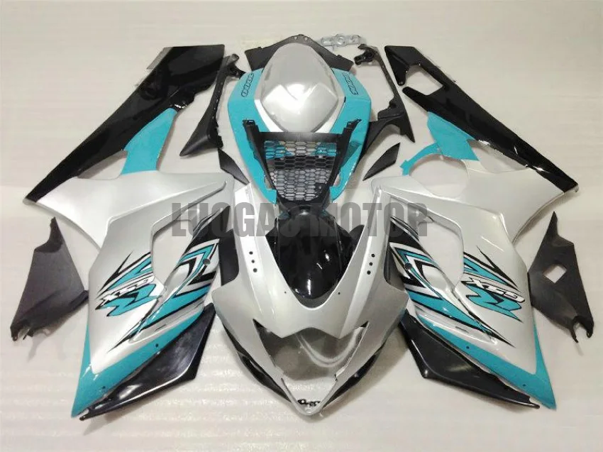 

Комплект обтекателей для кузова, литье под давлением, синие, серебристые, для обтекателей, для SUZUKI 2005, 2006, K5, K6, GSXR1000, GSXR 1000, 05, 06