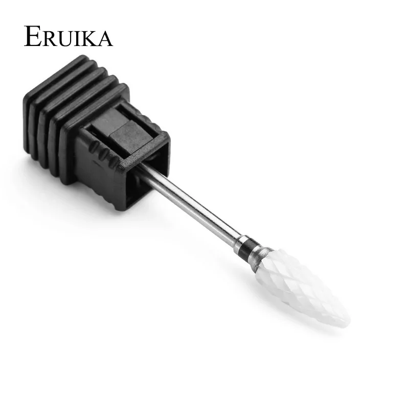 Black XC ERUIKA Pro 1 шт. керамический фонарь для ногтей сверло фреза электрическая роторная дрель пилка для ногтей удаляет акриловые Инструменты для гель-лака для ногтей - Цвет: Black XC