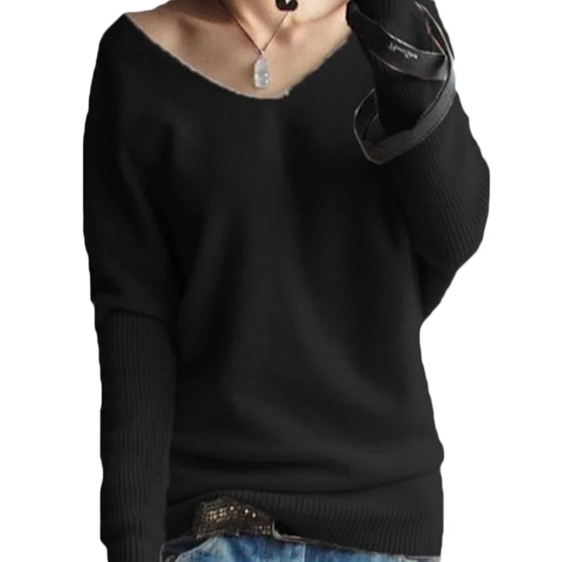 

Женский кашемировый свитер, с V-образным вырезом