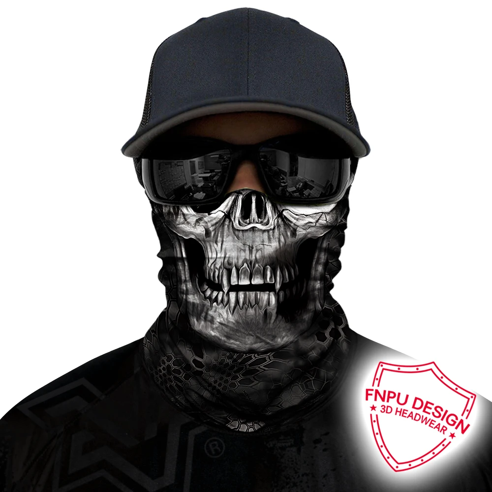 Череп бесшовная бандана уход за кожей лица Балаклава на открытом воздухе