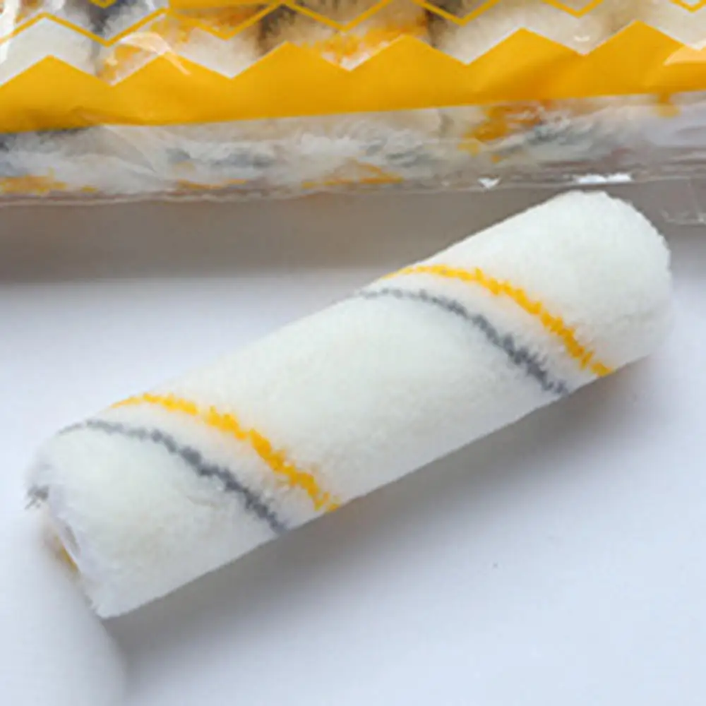 20 штук 4 дюймов ремесло Краски пенные ролики декораций для кисти гладкая