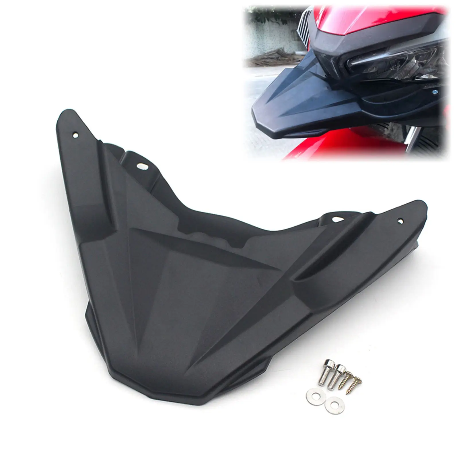 

Motorcycle Front Wheel Hugger Fender Cover Fairing Extension Cowl Protector Guard For Honda ADV150 2019-2020 replacement
