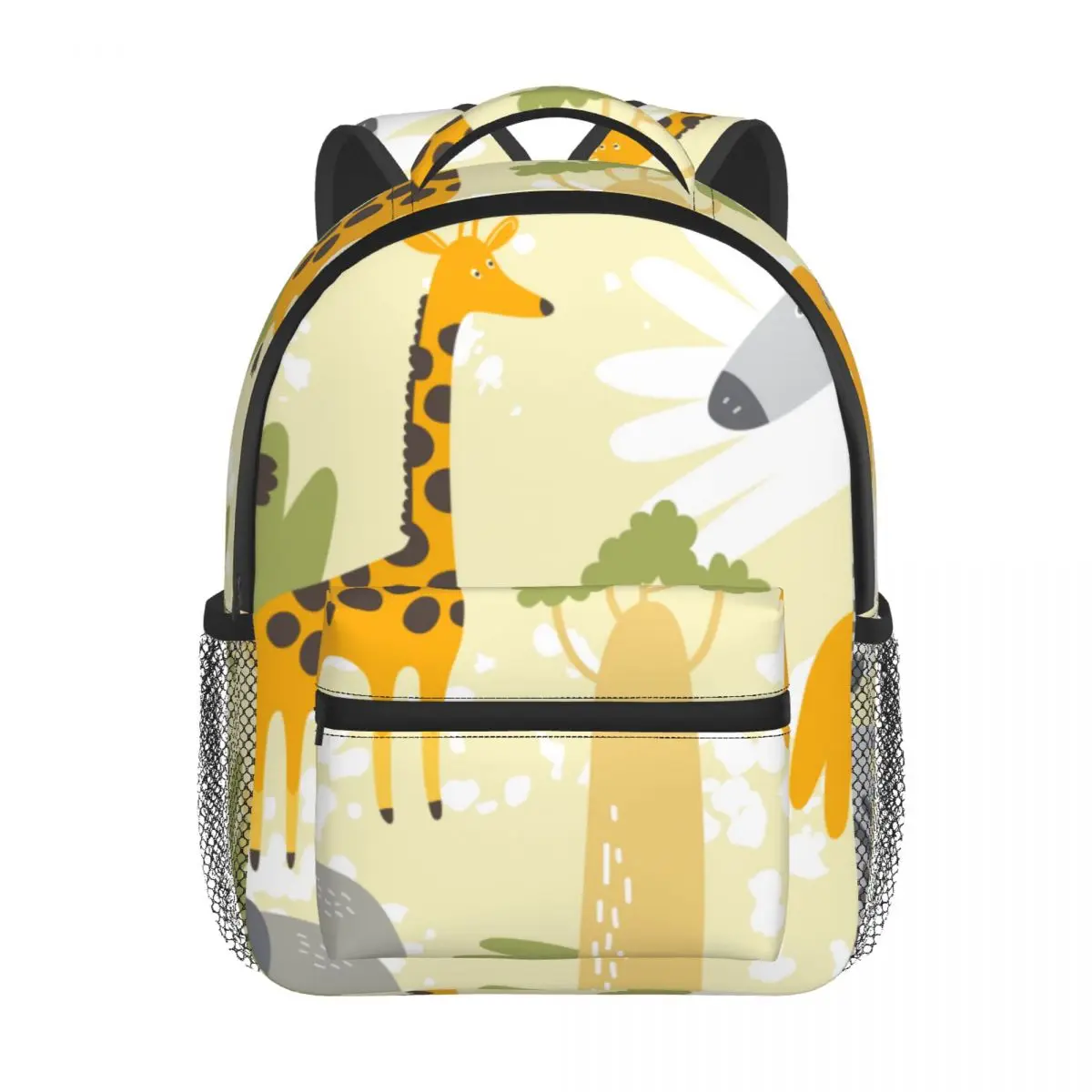 Cute Cartoon African Animals Baby Backpack Kindergarten Schoolbag Kids Children School Bag