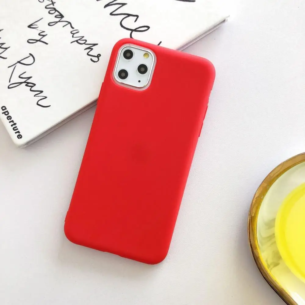 for iphone 7plus phone shell soft protective colorful phone case for x 8 8plus i66s plus xr xsmax 11 pro max se 2020 back cover free global shipping