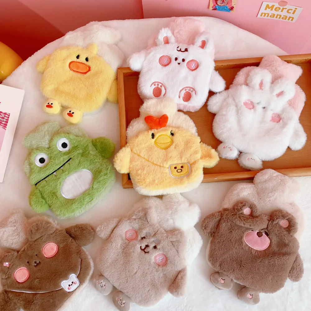 W &amp G kawaii согреватель для рук бутылка воды плюшевая сумка горячей Бутылка