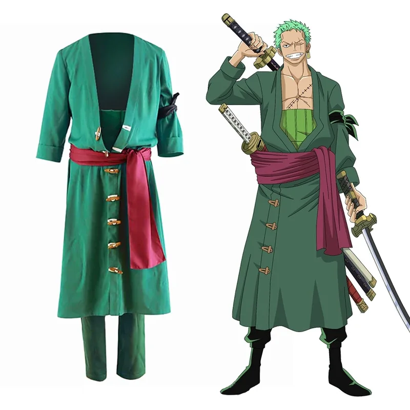 

Roronoa Zoro Cosplay One Piece Character Costume Clothing