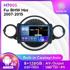 Автомагнитола на Android 11, мультимедийный видеоплеер с GPS, R56, R60, Cooper, 128-2015, 2 Din, RDS, DVD, CarPlay, 8 ГБ + 2007 ГБ