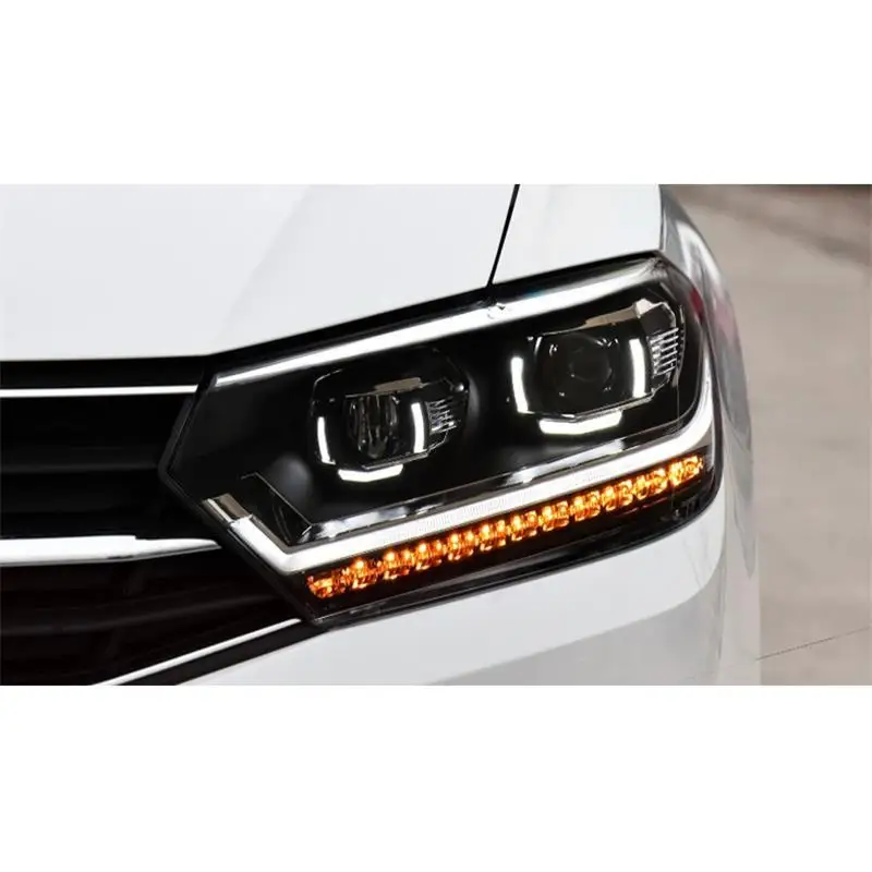 Neblineros Running Exterior Luces Led Para Авто Cob фары передние противотуманные задние Автомобильные фары в сборе 16 17 для Volkswagen Bora