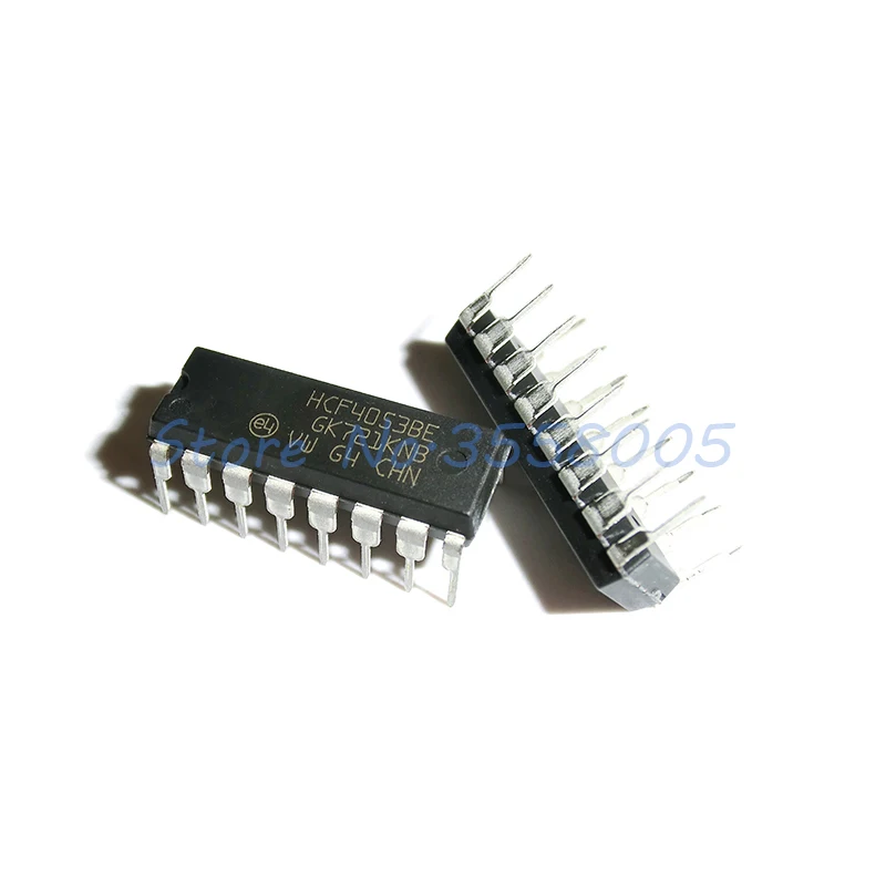 

10 шт./лот HCF4053BE HCF4053 DIP-16