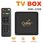 ТВ-приставка Transpeed, Android 2,4, голосовой помощник, 4K, 3D, Wi-Fi, ГГц и телефон, 4 Гб ОЗУ, 32 ГБ, медиаплеер, очень быстрая приставка, ТВ-приемники