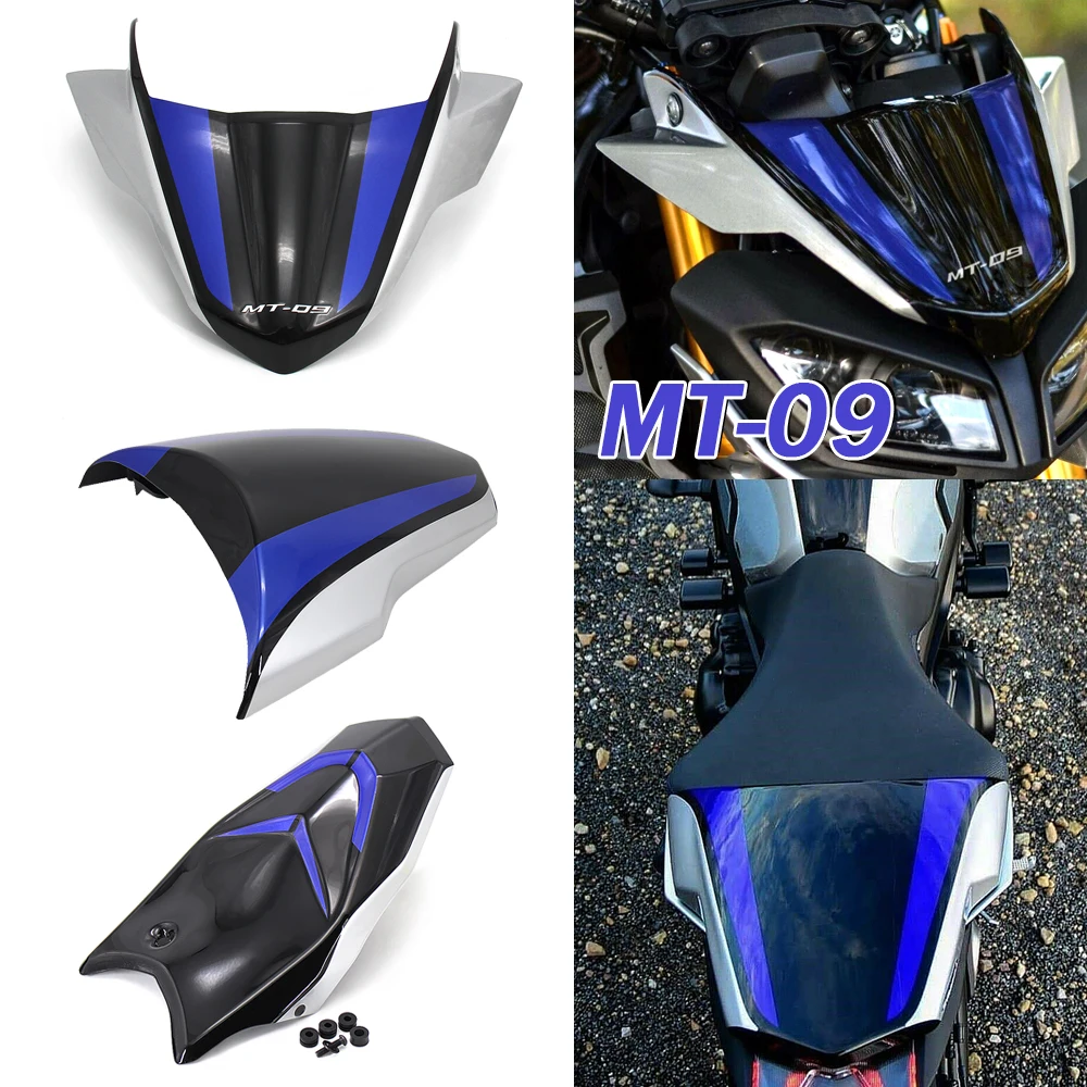 

NEW 2018 2019 2020 Motorcycle Seat Cowl FOR YAMAHA MT-09 MT09 MT 09 FZ09 FZ-09 FZ 09 Rear Passenger Seat Cover Fairing