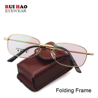 rui hao eyewear brand folding glasses men women eyeglasses frame portable spectacles frame men optical glasses frame unisex 3018