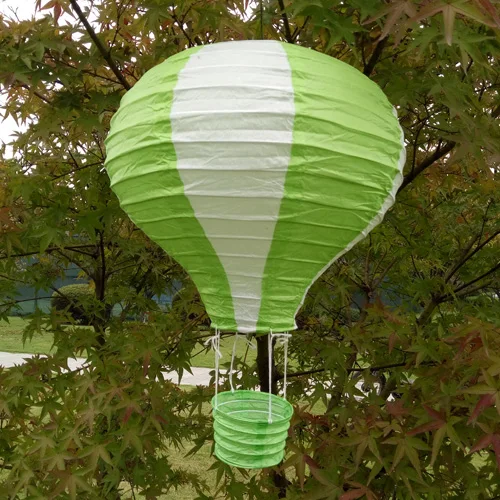 light green 10 шт./лот 12 дюймов(30 см* 48 см) Многоцветный воздушный шар бумажный фонарь фонарики желаний для дня рождения Свадебная вечеринка Декор подарок - Цвет: light green