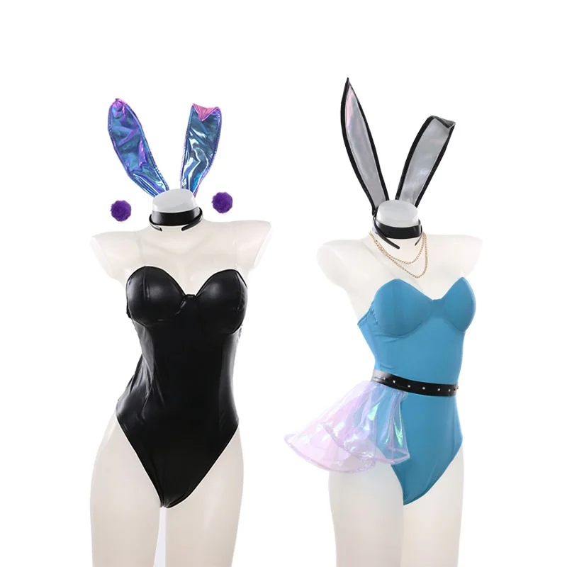 KDA Эвелин Серафин костюм для косплея кролик девочек сексуальный комбинезон