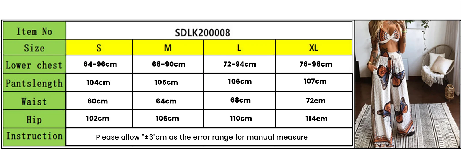 

Mujer Leg Sets Loose Set Crop 2pcs Printed Chandal 2 Wide Tops Pants Boho Bohemian 2021 Sexy Beach Vacation Outfits