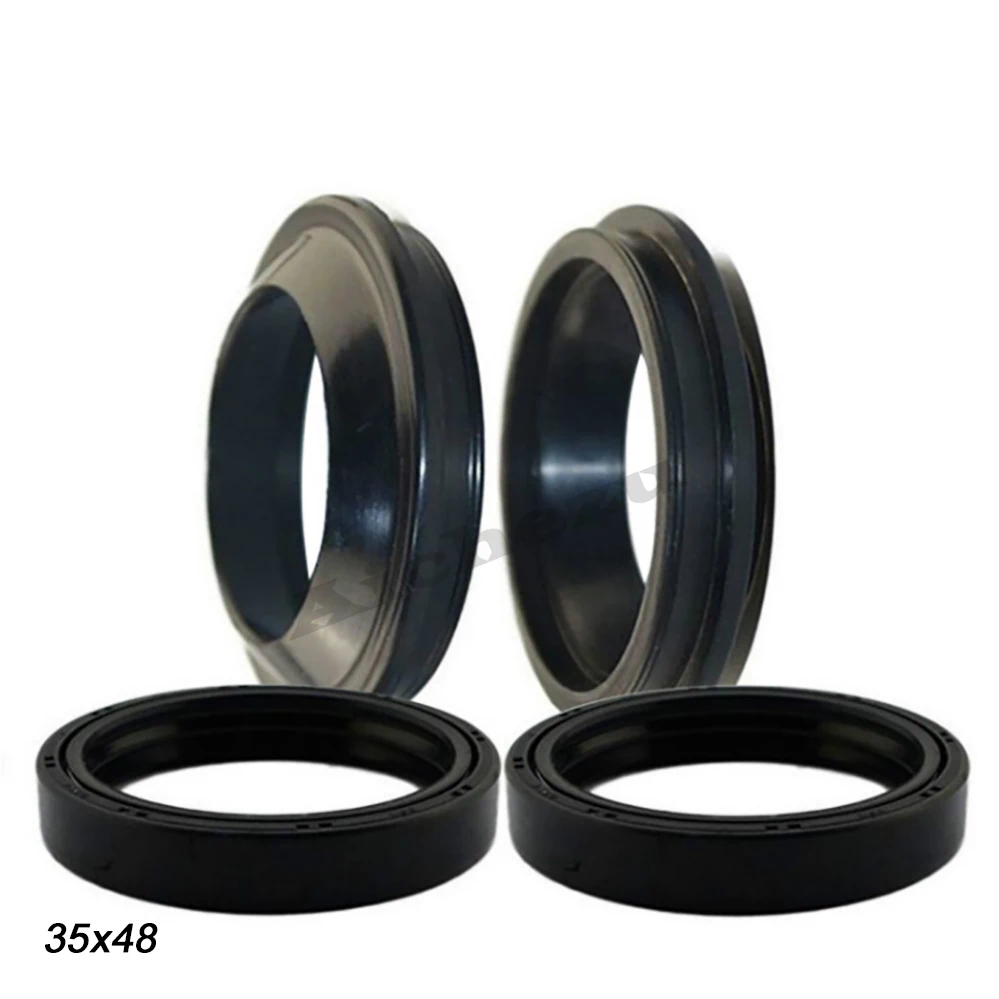 

ACZ Motorcycle 35X48X11mm Front Fork Damper Oil Seal Rubber Shock Absorber for FZR250 CBR250 NC 14 17 CR125M CR250 MR250 MT250