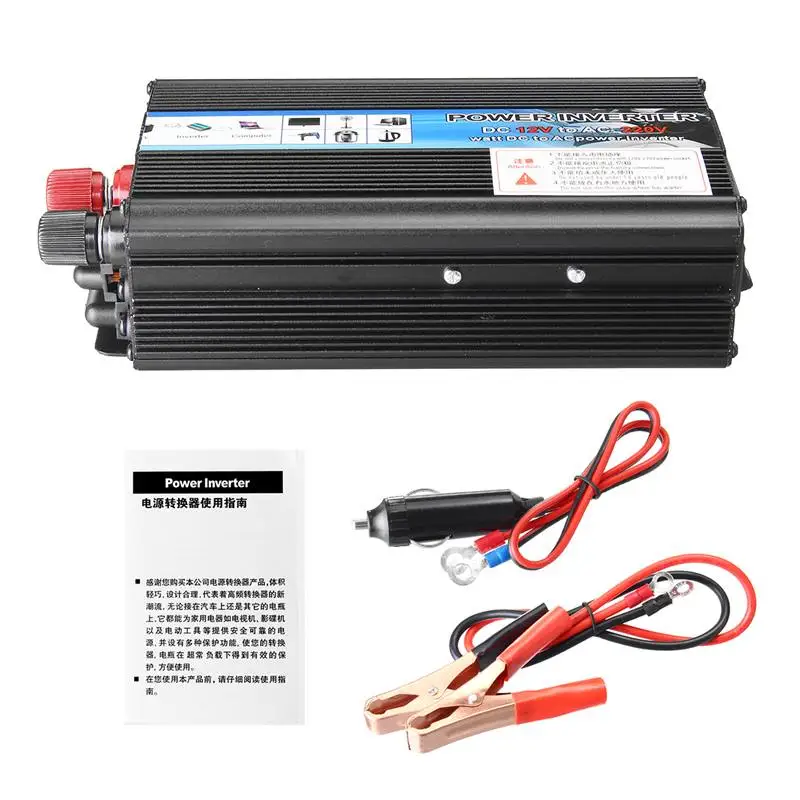 5000 Вт/4000 Вт/3500 Вт/3000 Вт DC 12 В в AC 220 В портативный автомобильный USB Инвертор зарядное устройство адаптер конвертер Модифицированная синусоида