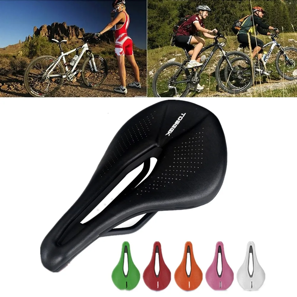 

TOSEEK MTB Mountain Road Bicycle Bike Saddle Seat Racing General Seat Cushion Comfortable Shock-absorbing Mtb Accessories