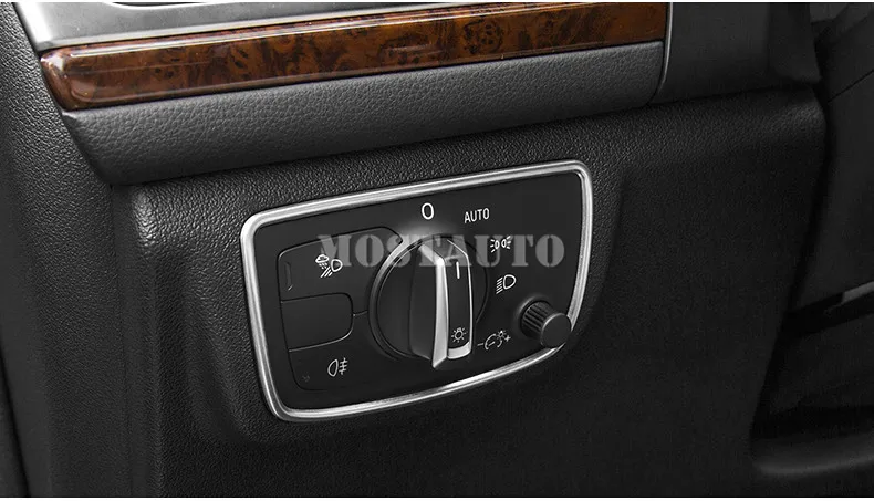 Для Audi A6 S6 внутренняя фара переключатель кнопка Крышка отделка 2012 2018 1 шт.