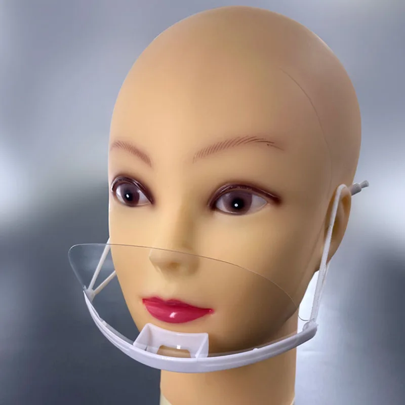 

Прозрачная пластиковая маска для перманентного макияжа, 1/2 шт., аксессуары для тату, предотвращающие образование, незапотевающие линзы