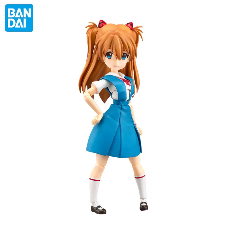 

Bandai Evangelion Asuka Langley Soryu Anime Figure Model Toys Action Figures Desktop Ornaments Collection Doll Toys Cartoon Gift