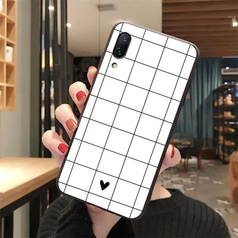 

Checkered Animal Plant Art Phone case For Vivo Y83 Y85 V9 Y95 Y91 Y91i Y97 V5 V5S V7 PLUS V11 V11 Pro V11I Mobile Cases