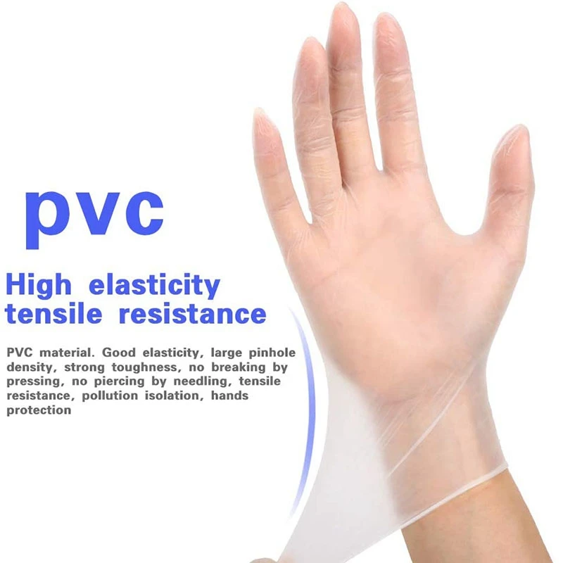 100 шт. одноразовые защитные перчатки из винила | Дом и сад