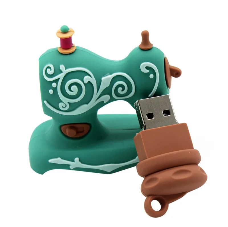 TEXT ME 64 Гб новый стиль мультфильм швейная машина модель ручки привода 4 ГБ 8 16 32 мото