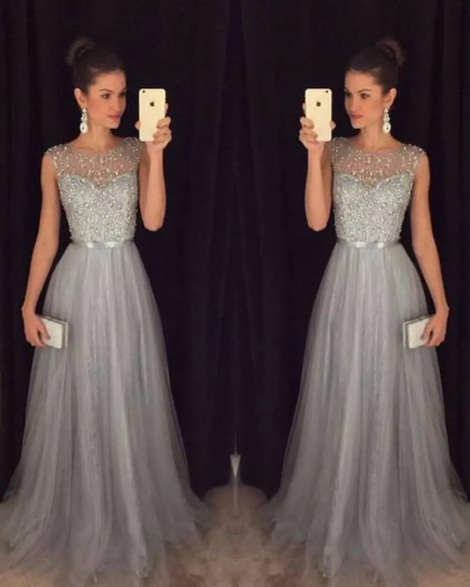 

Linglewei New Spring and Summer Women's Dress Chiffon sleeveless Sequin dress