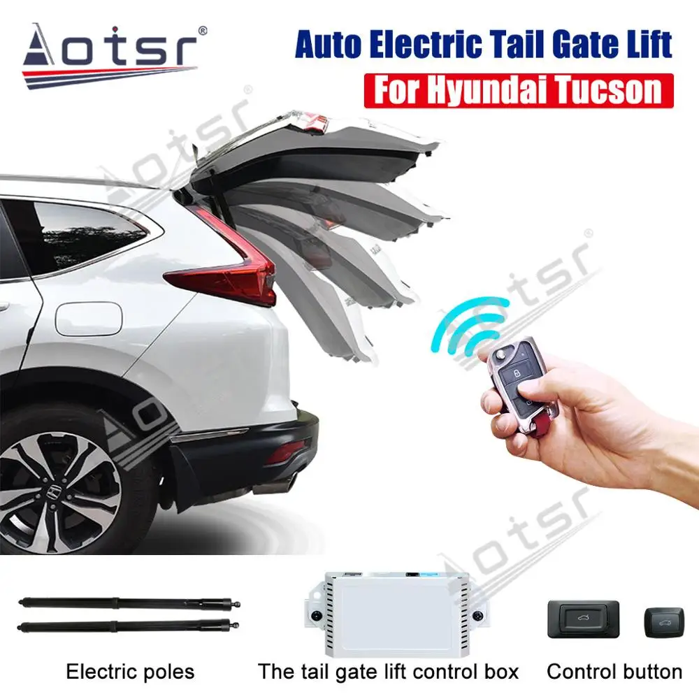 

Smart Auto Electric Tail Gate Lift for Hyundai Tucson 2015+ with Remote Control Drive Seat Button Control Set Height Avoid Pinch