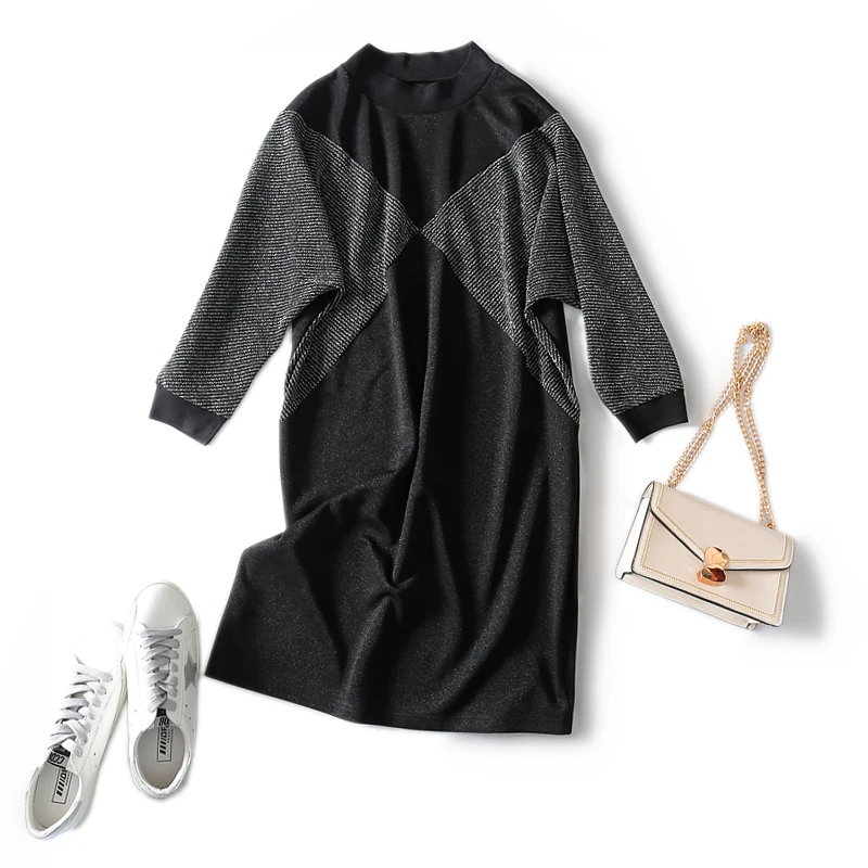 Изысканный дизайн индивидуальное сочетание цветов рукав летучая мышь модное