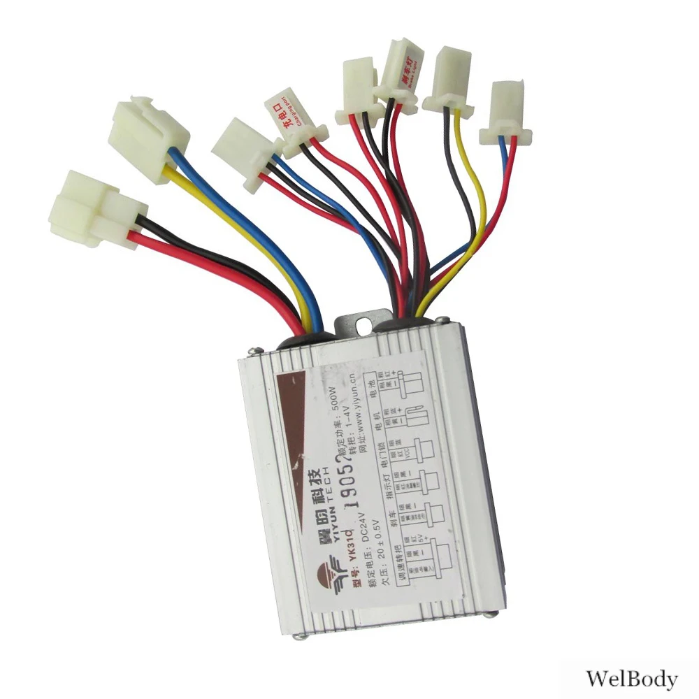 

500W Brushed Controller Electric Bicycle Bike Scooter Motor Brush Speed Controller for E-Bike Accessories Outdoor Tools