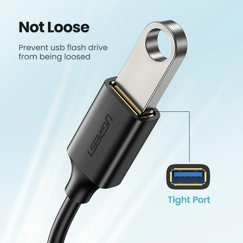Переходник Ugreen с USB C на OTG-кабель Type папа 3 0 2 мама Кабель-адаптер для MacBook Pro Samsung
