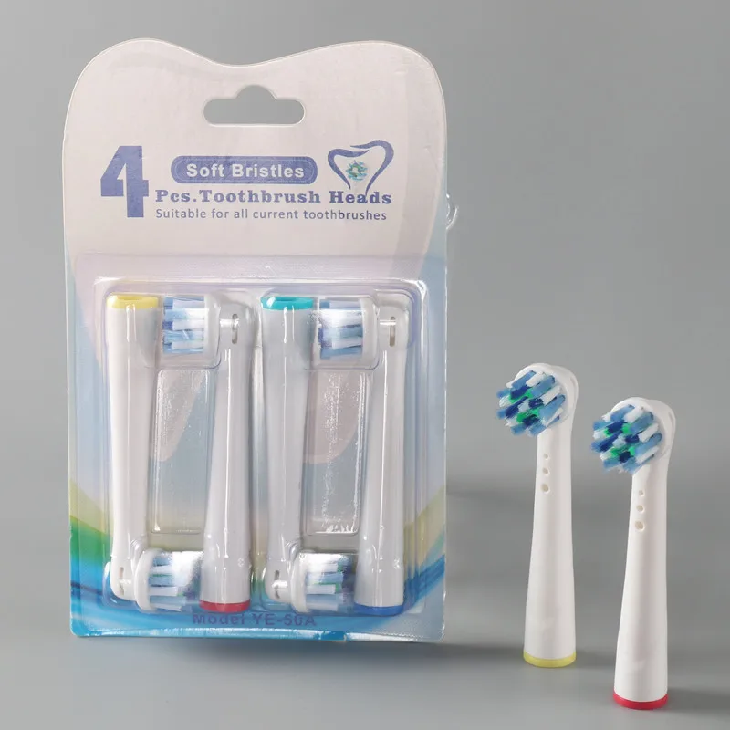 AMSIC Новые 4 шт сменные насадки для зубных щеток гигиены полости рта B Cross Floss Precision