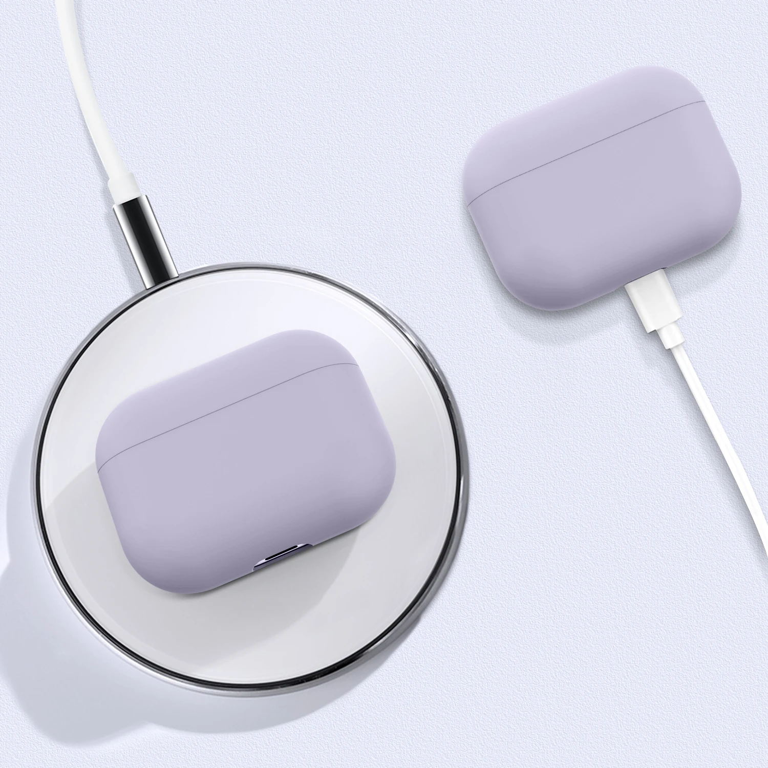 Силиконовый чехол для Airpods Pro беспроводной Bluetooth apple airpods pro наушников Air Pods 3