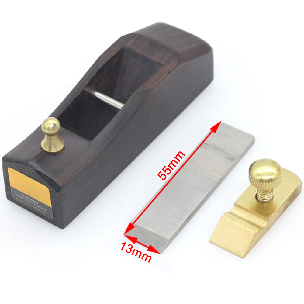 Ebony мини светильник плоское дно строгальный станок DIY ручной отделки дерева