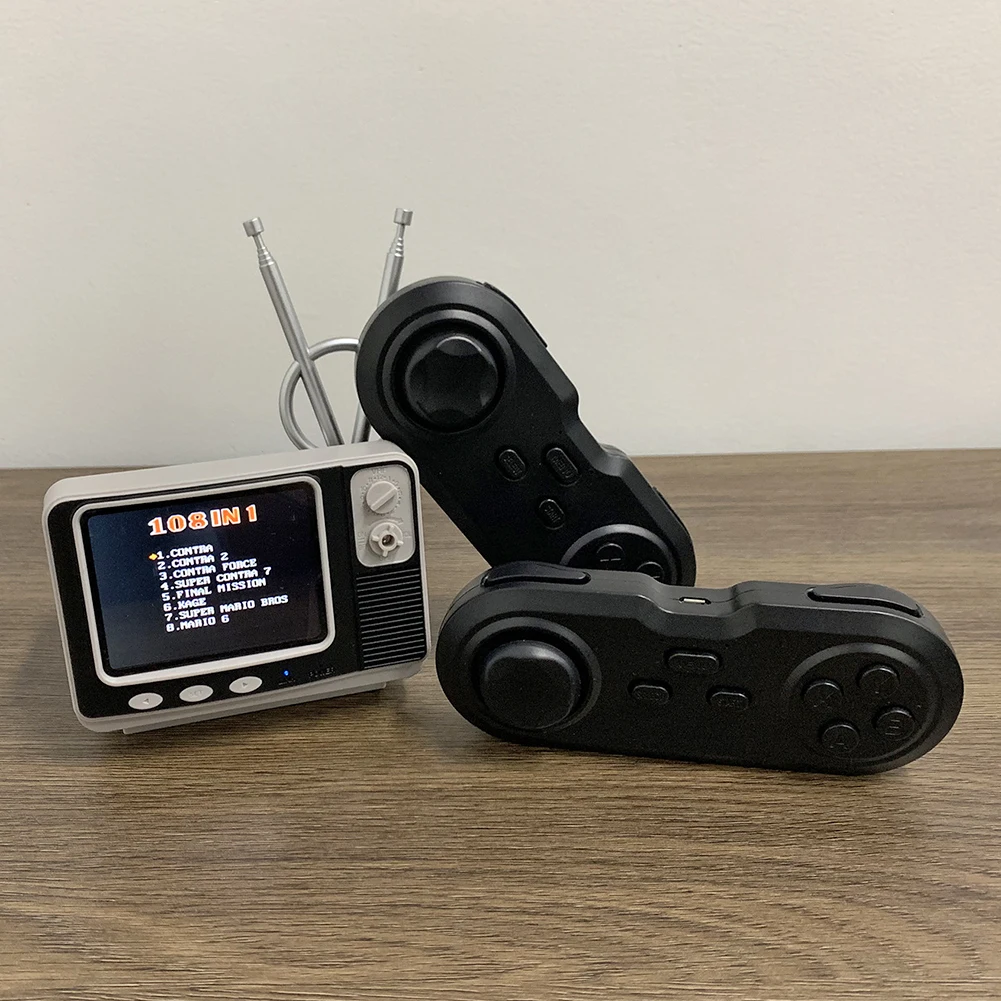 

Портативная ретро-приставка для телевизора, игровая консоль со встроенными 80 классическими играми, портативный карманный мини-геймпад для ...