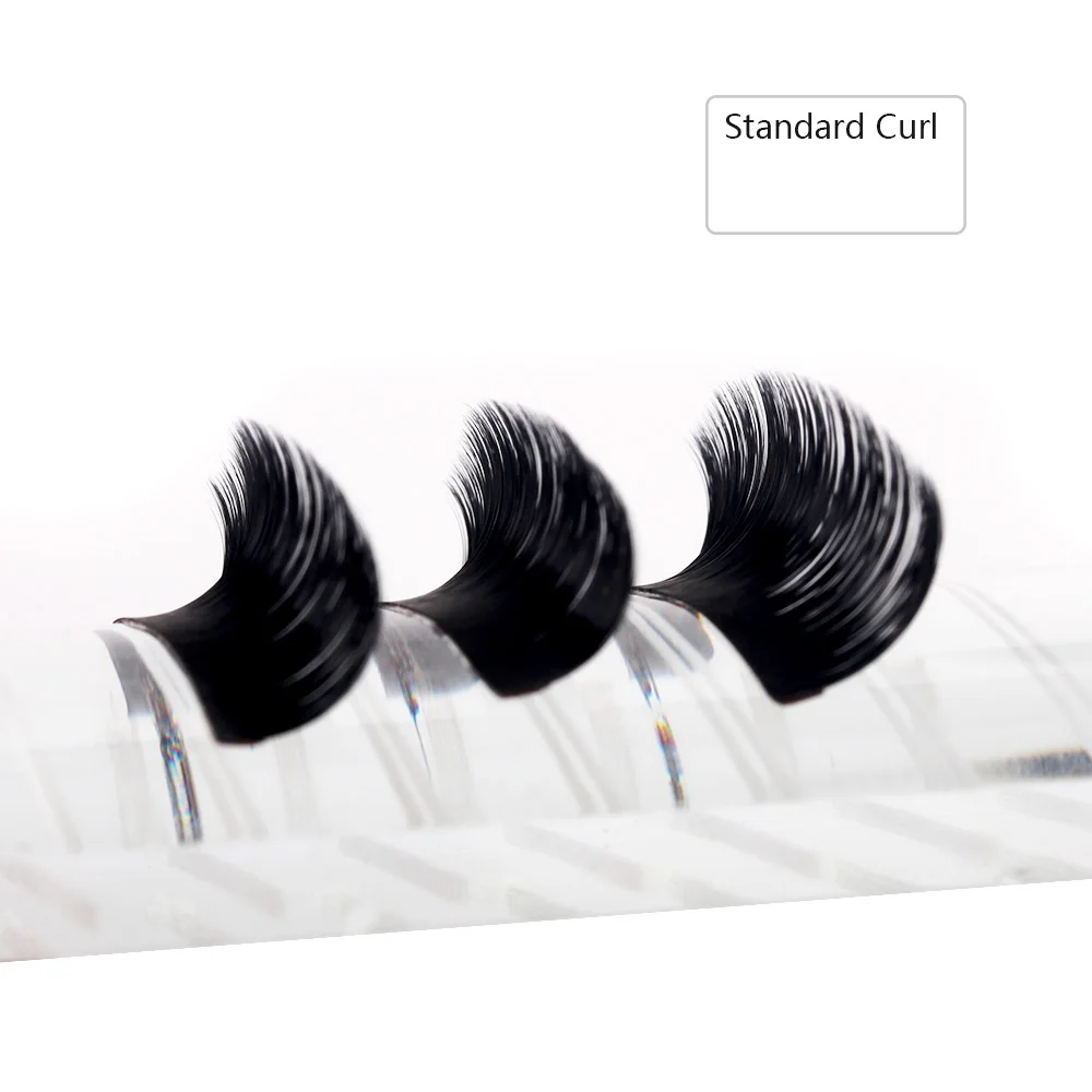 0.03-0.25mm Individual Eyelash Extensions CC Curl Premium Mink Lashes Extension Slik Volume Eyelashes | Красота и здоровье