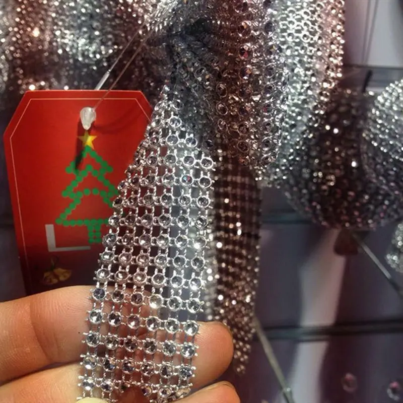 Торт клейкая лента для вечеринок стол рулон из сетчатого материала со стразами с