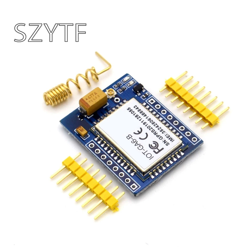 GA6-B мини GPRS/GSM модуль A6 SMS/голосовые данные по беспроводным платам SIM800L |
