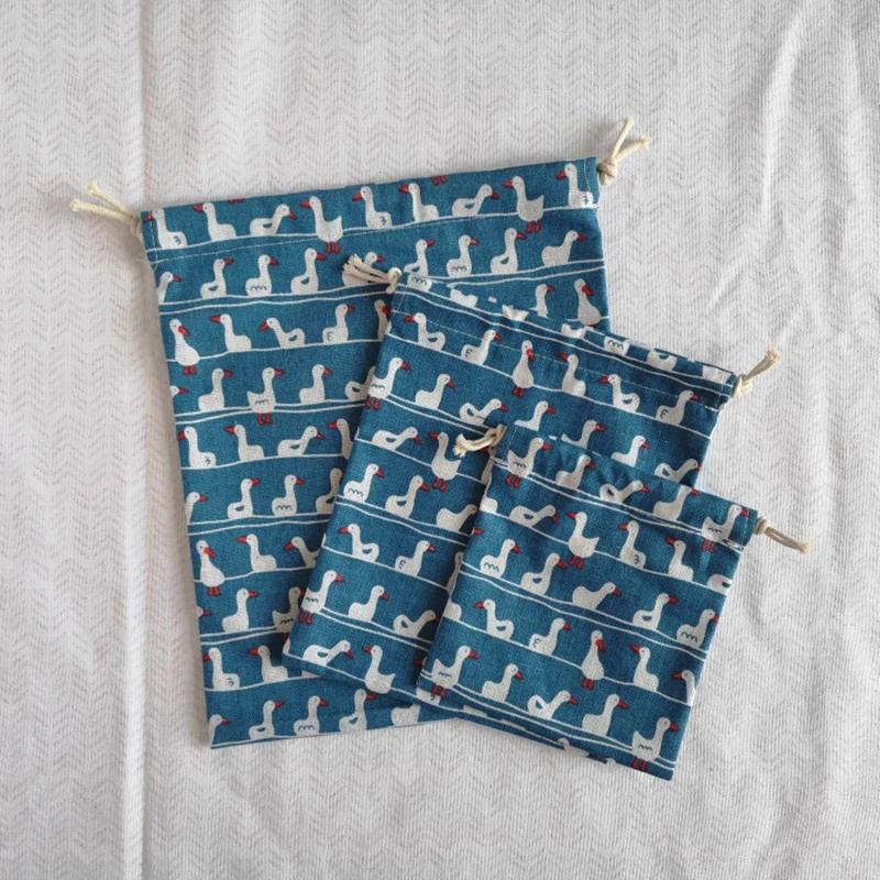 Переносная сумка тоут на шнурке одежда носки обувь нижнее белье для хранения