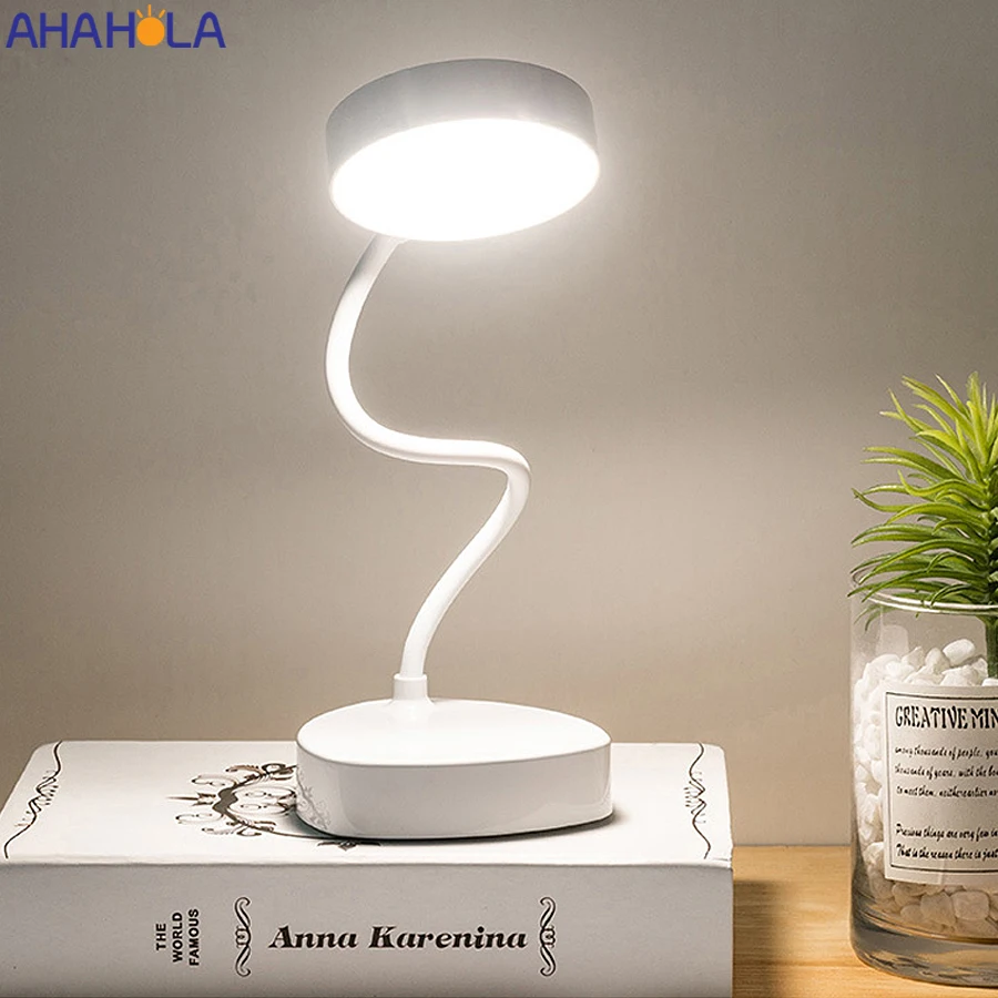 

5V USB LED Desk Lamps for Living Room Flexo Portable Led Reading Lamp for Bed Study Desk Stand Table Light Lampka Na Biurko