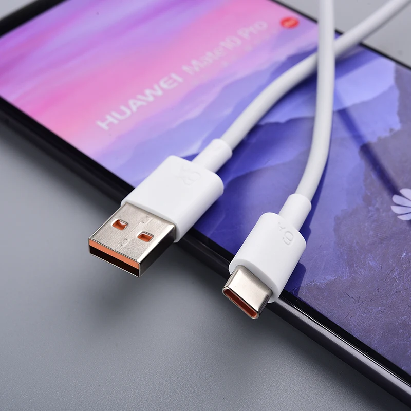Оригинальный кабель Huawei 6A Тип C 66 Вт Supercharge Usb линия передачи данных для Mate 40 30 20 Pro