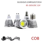 Монолитный блок светодиодов Точечный светильник 6 Вт 9 Вт 12 Вт Светодиодная лампа GU10GU5.3E27E14 85-265 в MR16 12 В монолитный блок светодиодов холодный белый свет светильник лампа