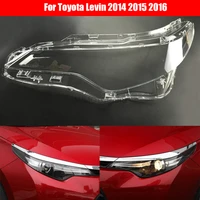 car headlamp lens for toyota levin 2014 2015 2016 car headlight headlamp lens auto shell cover