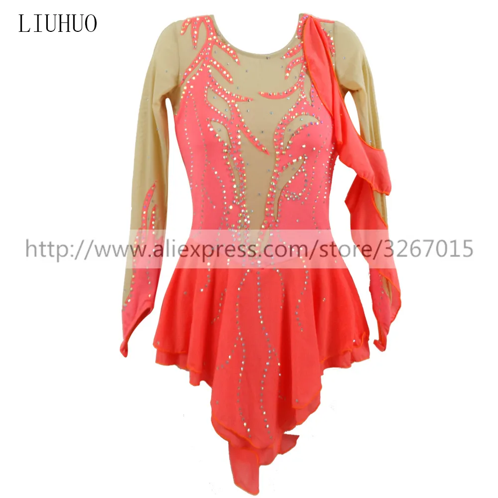 LIUHUO платье для фигурного катания женское Ледовое выступление в катании на