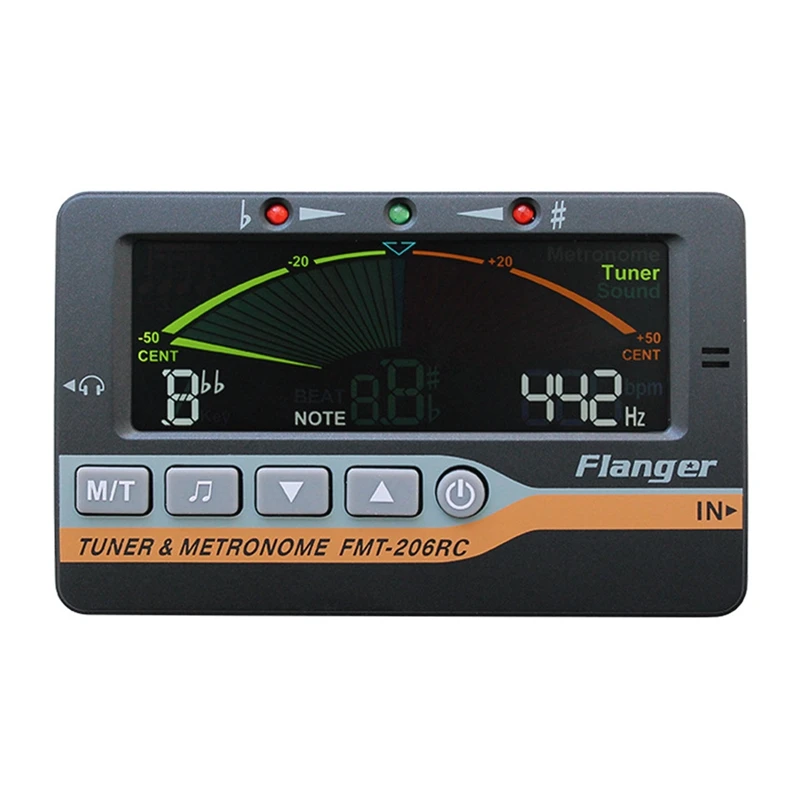 

Инструмент Flanger, тюнер, метроном и генератор тонов 3 в 1 для гитары, бас, скрипки, укулеле и режимы хроматической настройки